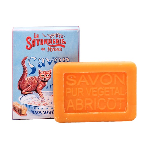 LA SAVONNERIE DE NYONS Гостевое мыло с абрикосом Рыжий котенок 25