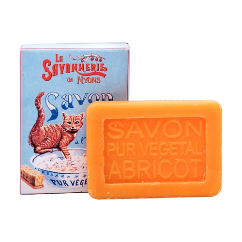 LA SAVONNERIE DE NYONS Гостевое мыло с абрикосом Рыжий котенок
