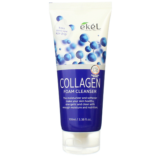 Средства для умывания Ekel Пенка для умывания с Коллагеном Антивозрастная Foam Cleanser Collagen 100