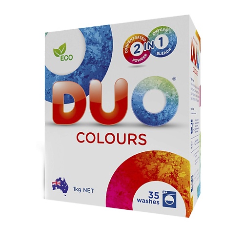 

DUO Colours Стиральный порошок для цветных и темных тканей, концентрированный 1000, Colours Стиральный порошок для цветных и темных тканей, концентрированный