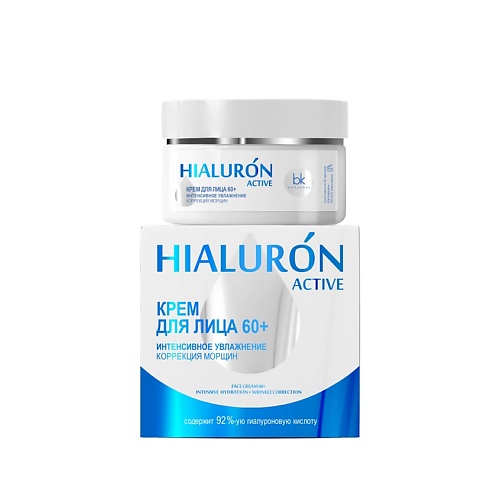 BELKOSMEX Hialuron Active Крем для лица 60+ интенсивное увлажнение коррекция морщин