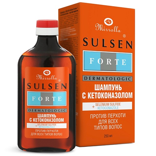 SULSEN FORTE Шампунь против перхоти с кетоконазолом