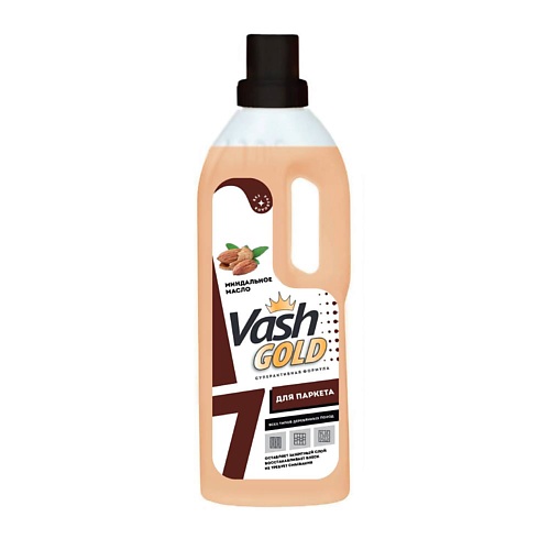 VASH GOLD Средство для мытья полов из дерева, паркета 750 paclan тряпка для мытья полов 50 х 60см 1