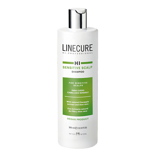 цена Шампунь для волос HIPERTIN Шампунь для чувствительной кожи головы LINECURE Sensitive Scalp (vegan)