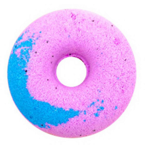 CAFÉ MIMI Гейзер для ванны Чернично-малиновый пончик 140 гейзер для ванны cafe mimi настоящая любовь голубой 115г
