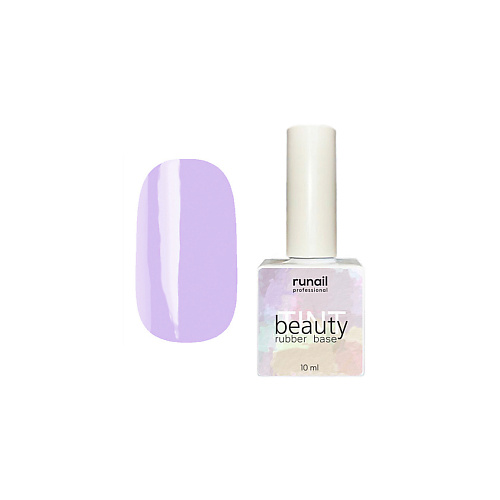 Базовое покрытие для ногтей RUNAIL PROFESSIONAL Каучуковая цветная база beautyTINT pastel