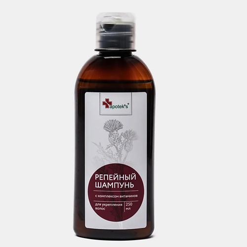 Купить APOTEK'S Шампунь репейный с комплексом витаминов для укрепления волос