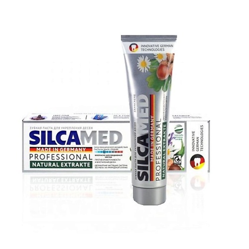 SILCAMED Зубная паста против кровоточивости десен Natural Extrakte 100