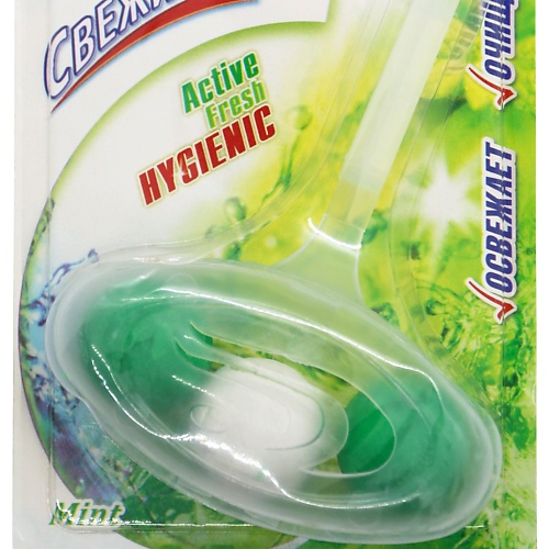 СВЕЖИНКА Освежитель-Блистер WC шариковый Mint 40 свежинка освежитель блистер wc лимон 1