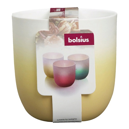 BOLSIUS Подсвечник Bolsius Сandle accessories 75/70  - для чайных свечей подсвечник с перламутром