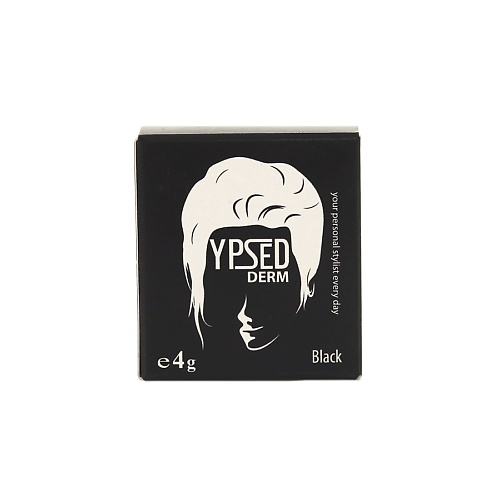 фото Ypsed пудра-камуфляж для волос ypsedderm, black (черный)