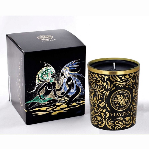 VIAYZEN Ароматическая свеча с феромонами Intrigue 200 viayzen ароматическая свеча jadore 200