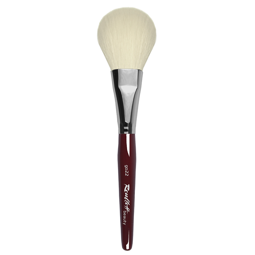 Изображение товара ROUBLOFF Кисть go22 овальная из волоса козы для пудры и бронзера, 1 шт.