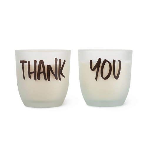 Набор ароматических свечей SPAAS Свечи Thank  you  в подарочной упаковке bruce emily manners thank you