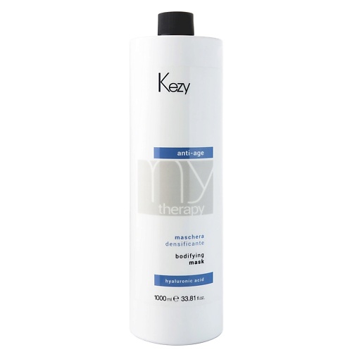 KEZY Маска для придания густоты истонченным волосам, MY THERAPY ANTI-AGE 1000 kezy шампунь для придания объема с морским коллагеном volumizing shampoo 1000 мл