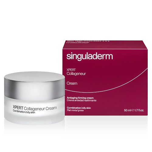 SINGULADERM XPERT Collageneur - Интенсивный укрепляющий крем для жирной и комбинированной кожи