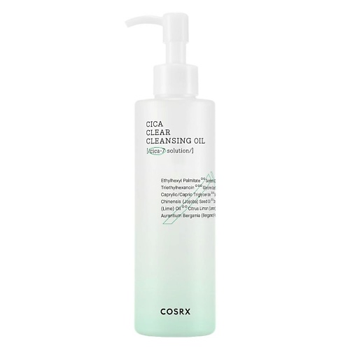 COSRX Очищающее гидрофильное масло для снятия макияжа PURE FIT CICA CLEAR CLEANSING OIL