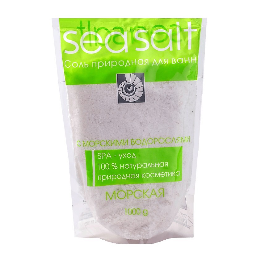 фото Северная жемчужина соль для ванны "морская" с морскими водорослями