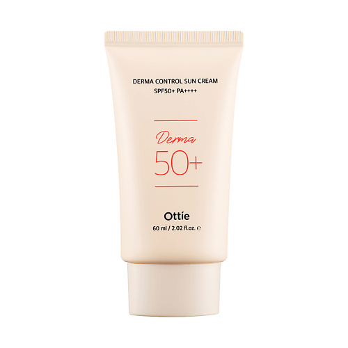 Солнцезащитный крем для лица OTTIE Derma Control Sun Cream SPF50 Солнцезащитный крем для проблемной кожи derma factory осветляющий солнцезащитный крем inorganic tone up sun cream spf50 30мл