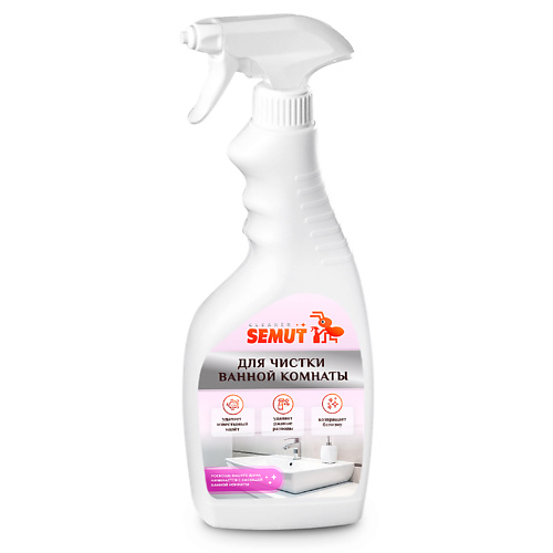SEMUT Средство для чистки ванной комнаты 500 semut средство для чистки ванной комнаты 500