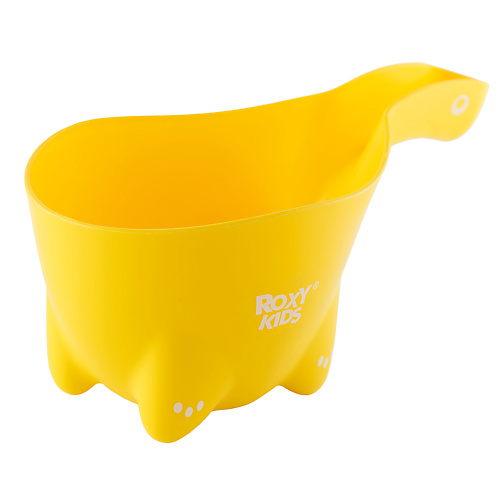 ковшик детский для купания и мытья головы dino scoop от roxy kids цвет желтый Ковш детский для купания ROXY KIDS Ковшик для мытья головы Dino Scoop
