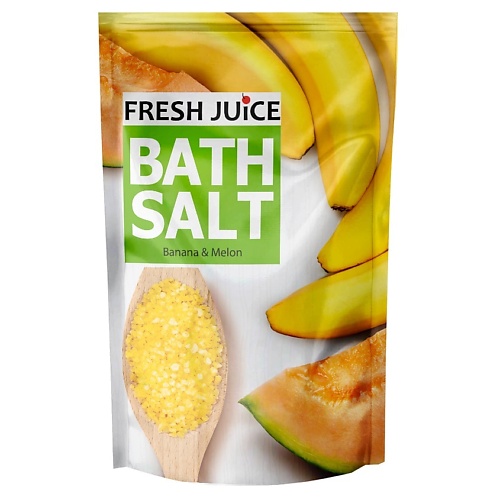 фото Fresh juice соль для ванн banana&melon, дой-пак