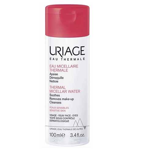 цена Мицеллярная вода URIAGE Очищающая мицеллярная вода для чувствительной кожи лица и контура глаз