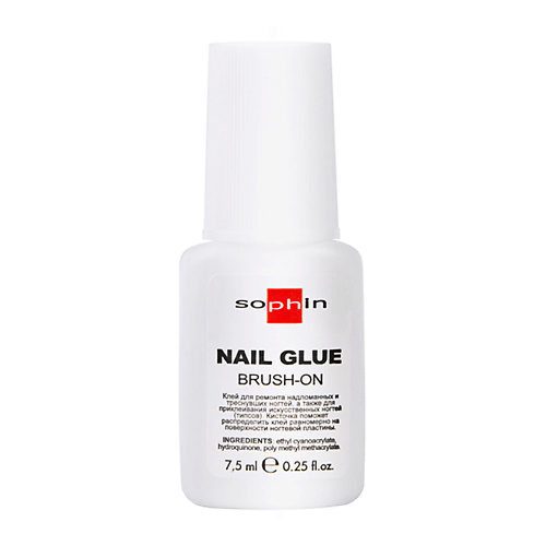 Клей для ногтей SOPHIN Клей для ногтей и типсов клей для ногтей sophin nail glue 3 гр