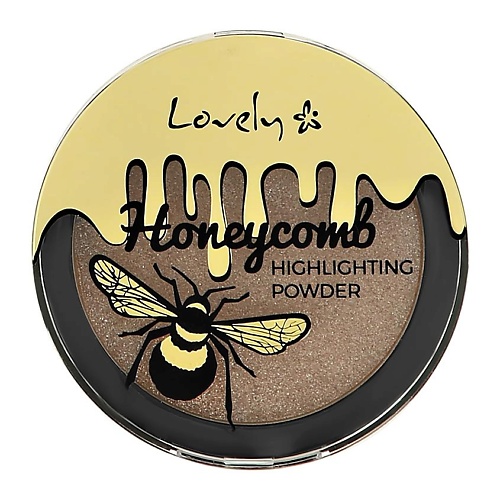 Пудра LOVELY -хайлайтер HONEY BEE
