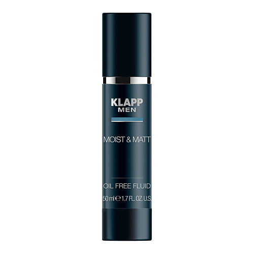 KLAPP Cosmetics Увлажняющий и матирующий флюид MEN Moist  Matt Oilfree Fluid