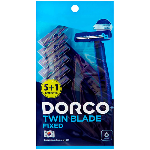станок для бритья dorco бритвы одноразовые td708 2 лезвийные Станок для бритья DORCO Бритвы одноразовые TD708, 2-лезвийные