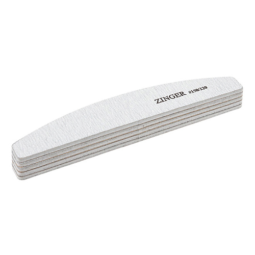 

ZINGER Professional Набор полуовальных пилок для ногтей UT-402 С # 150-220, Professional Набор полуовальных пилок для ногтей UT-402 С # 150-220