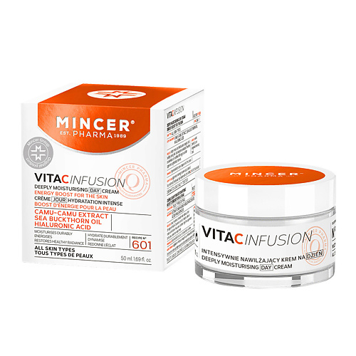 

MINCER EST PHARMA 1989 Глубоко увлажняющий дневной крем для лица VitaCInfusion 50.0, Глубоко увлажняющий дневной крем для лица VitaCInfusion
