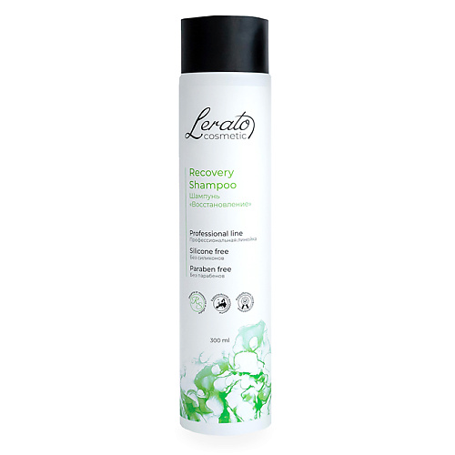 LERATO COSMETIC Восстанавливающий шампунь против выпадения волос Recovery Shampoo 300 lerato cosmetic угольный шампунь глубокой очистки волос carbon cleaning 300