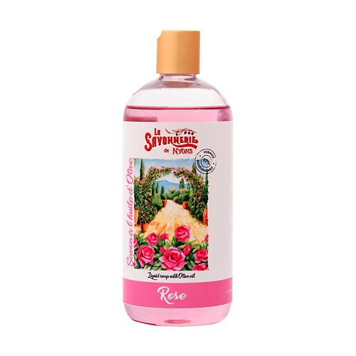 LA SAVONNERIE DE NYONS Жидкое мыло с розой 1000 la savonnerie de nyons набор мыла петух 1