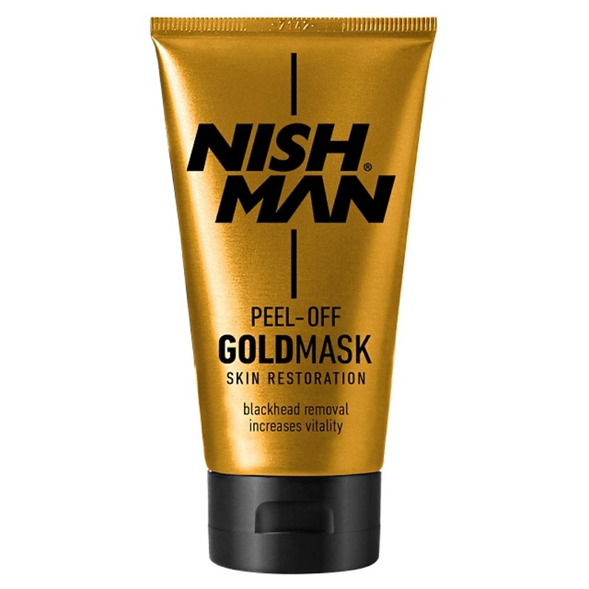 фото Nishman золотая маска для лица peel-off gold mask