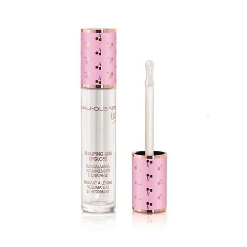 NAJ OLEARI Блеск для губ, придающий объем PLUMPING KISS LIP GLOSS блеск для губ catrice melting kiss gloss stick в стике тон 030