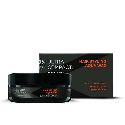 ULTRA COMPACT Воск для укладки волос для мужчин american crew крем со средней фиксацией и средним уровнем блеска для укладки волос и усов для мужчин forming cream 85 г