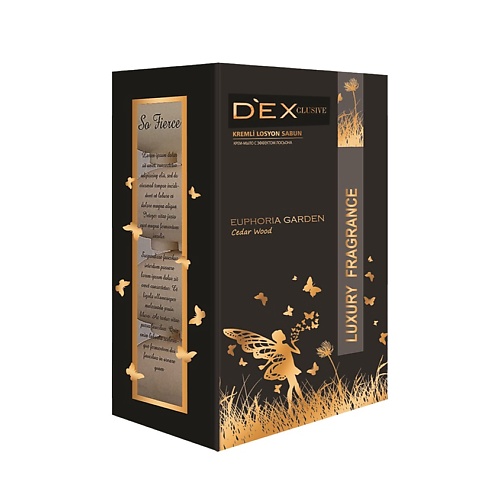 DEXCLUSIVE Мыло туалетное твёрдое Кедровая древесина Euphoria Garden fresh secrets туалетное мыло с гарденией 85