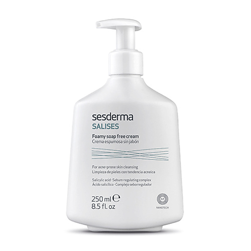 Средства для умывания SESDERMA Крем пенящийся для умывания SALISES