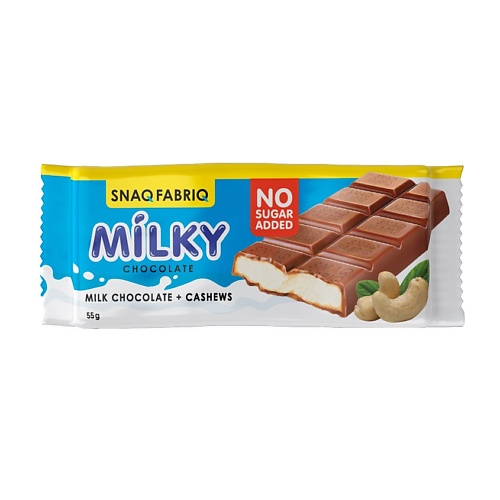 Snaq Fabriq 55 g молочный шоколад с молочно ореховой пастой