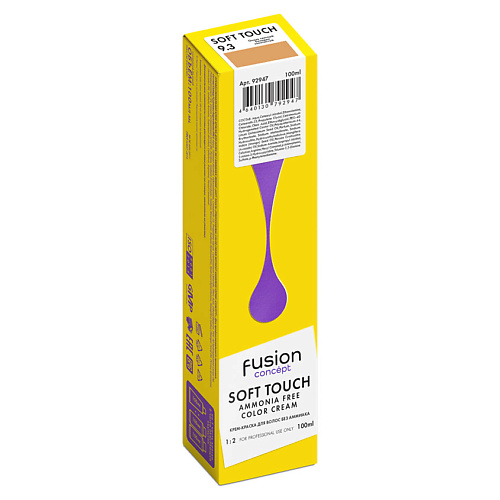 CONCEPT FUSION Краска для волос Ammonia Free Color Cream кондиционер для волос concept fusion detox balance для восстановления волос 400 мл
