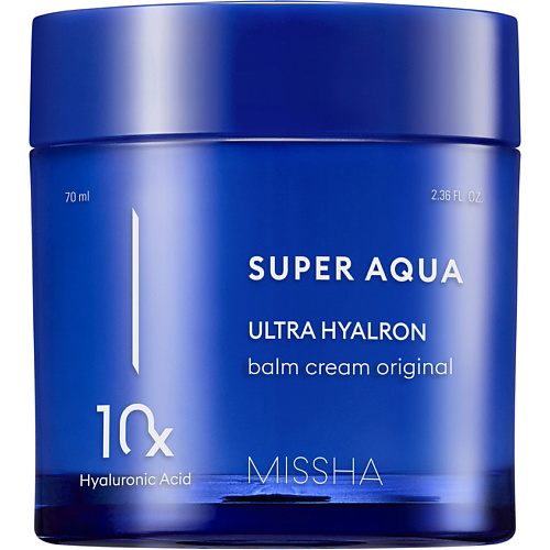 Крем для лица MISSHA Крем-бальзам для лица Super Aqua Ultra Hyalron увлажняющий missha super aqua ultra hyalron набор для увлажнения кожи 4 продукта