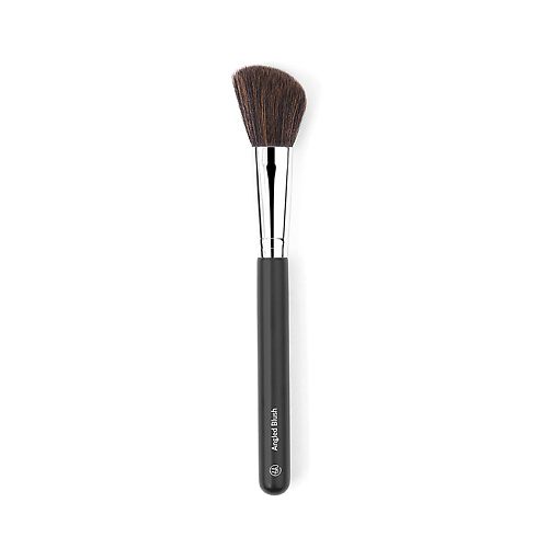 кисть для лица bh cosmetics кисть круглая кисть кабуки rounded kabuki brush Кисть для лица BH COSMETICS Кисть скошенная для румян Angled Blush Brush