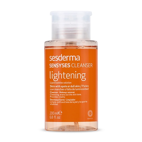 SESDERMA Лосьон для снятия макияжа SENSYSES Lightening sesderma лосьон для снятия макияжа sensyses hyaluronic