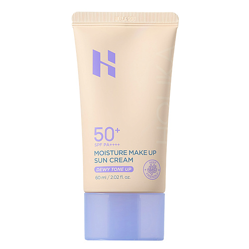 Тональное средство HOLIKA HOLIKA Солнцезащитный крем с тонирующим эффектом для лица Moisture Make Up Sun Cream Dewy Tone Up SPF 50+ PA++++
