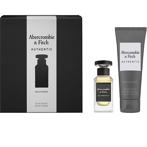 ABERCROMBIE & FITCH Набор Authentic For Him шампунь гель для волос и тела с черным перцем euphoria ds 656 1000 мл