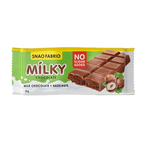 SNAQ FABRIQ Молочный шоколад с шоколадно-ореховой пастой шоколад red fruits молочный 85 г