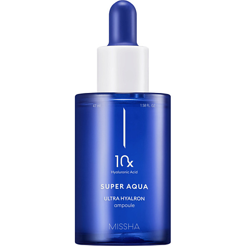 Уход за лицом MISSHA Сыворотка Super Aqua Ultra Hyalron для увлажнения и гладкости лица