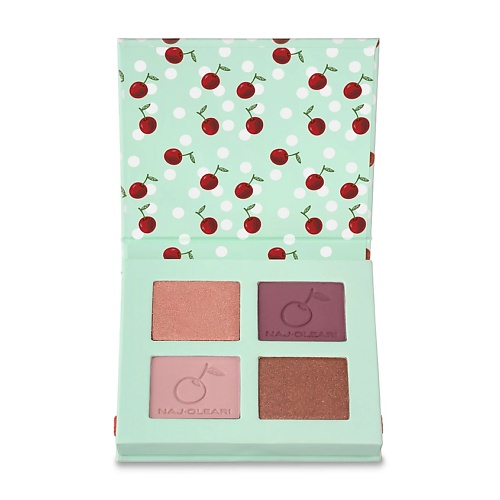 Палетка NAJ OLEARI Палетка теней для глаз CHERRY DREAM EYESHADOW палетка теней для век naj oleari sunset eyeshadow palette 7 5 гр